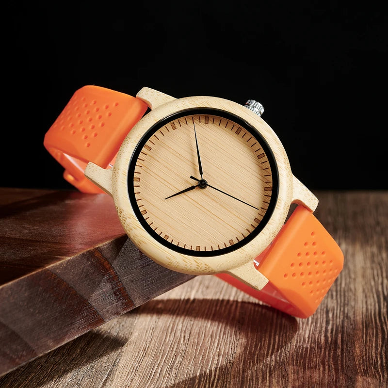 Relógio de Madeira Artesanal - EcoLife