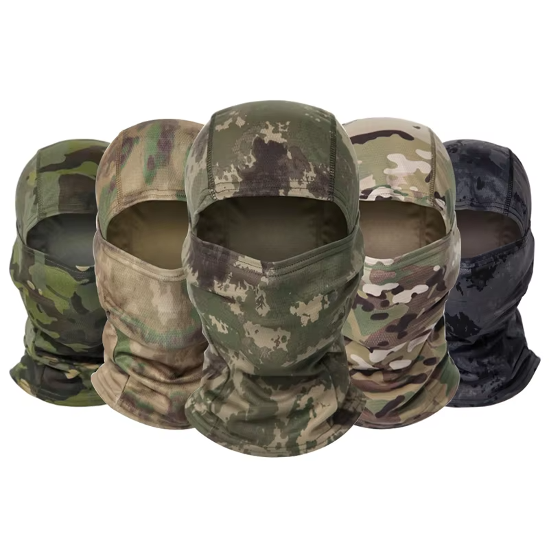 Kit 3 Balaclavas Táticas para Pesca Airsoft ou Moto - Camuflada