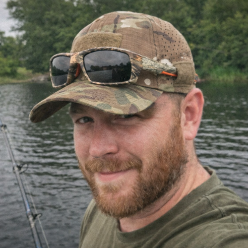 Boné + Óculos de sol de Pesca - Adventure Cap