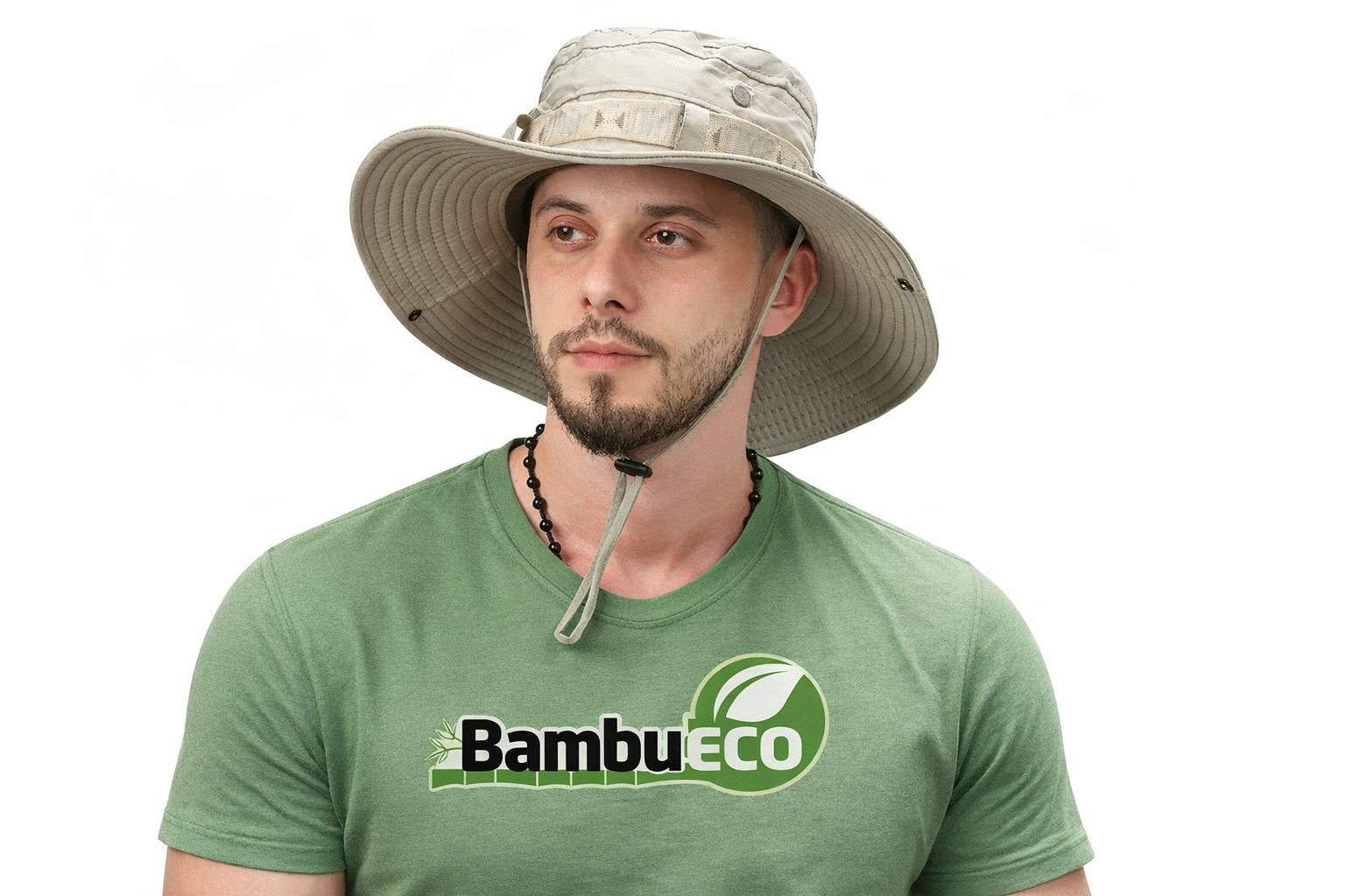 Chapéu Pescador Verde Oliva com Proteção UV - Compra 1 Leve 2 (HOJE)