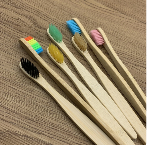 Revenda Escova de Dentes de Bambu Ecológica - Kit com 100 Unidades