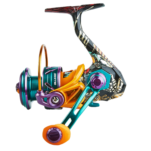 Molinete de Pesca Venon Color 3000 - Drag 10kg Pesca em Água Doce e Salgada