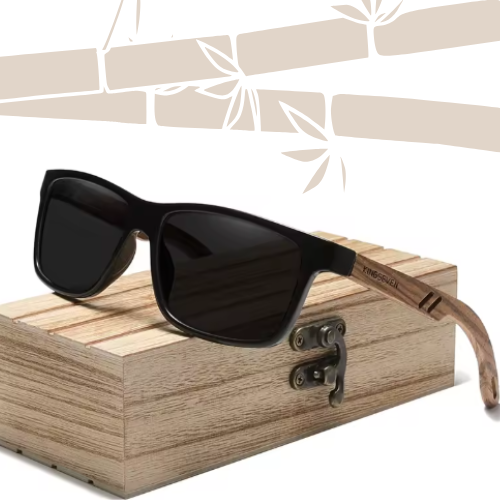 Comprou 1 Leva os 3 - Óculo de Bambu Artesanal - Promoção