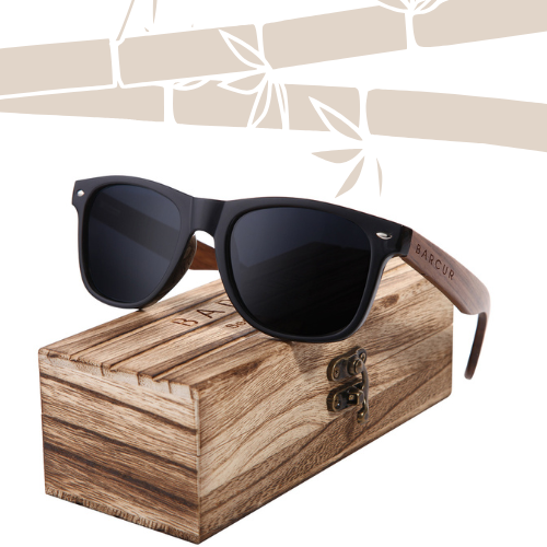 Comprou 1 Leva os 3 - Óculo de Bambu Artesanal - Promoção