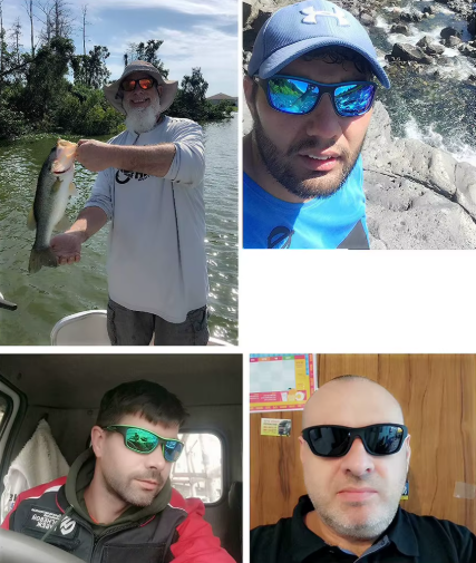 Compre 1 Leve 3 Óculos de Pesca Polarizado Estilo Surf - Ultralight Fishing