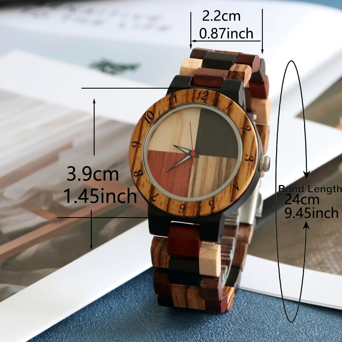 relogio feminino bambu mosaico2