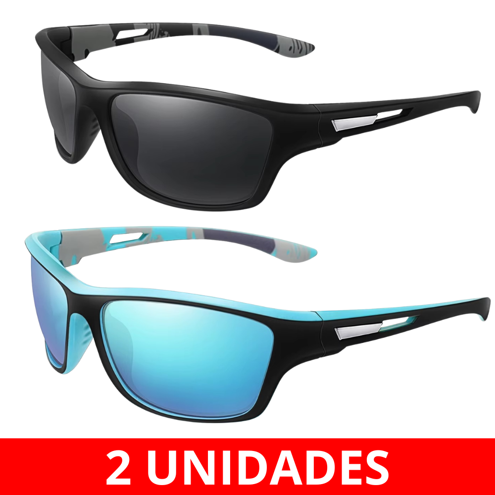 Compre 1 Leve 2 - Óculos de Sol Masculino de Pesca Polarizado - FishingEco