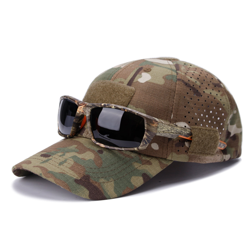 Boné + Óculos de sol de Pesca - Adventure Cap