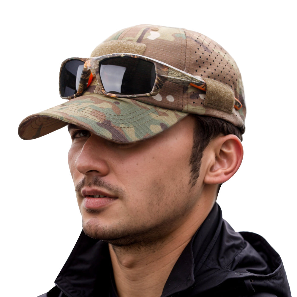 Boné + Óculos de sol de Pesca - Adventure Cap