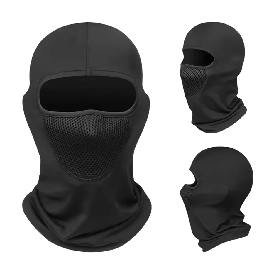 Kit de Balaclava + Luva + Pescoceira de Frio para Motoqueiros - Hot Cross