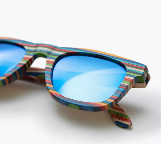 Óculos de Sol de Bambu Colorido - Color Bamboo