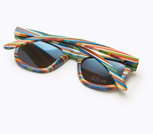 Óculos de Sol de Bambu Colorido - Color Bamboo