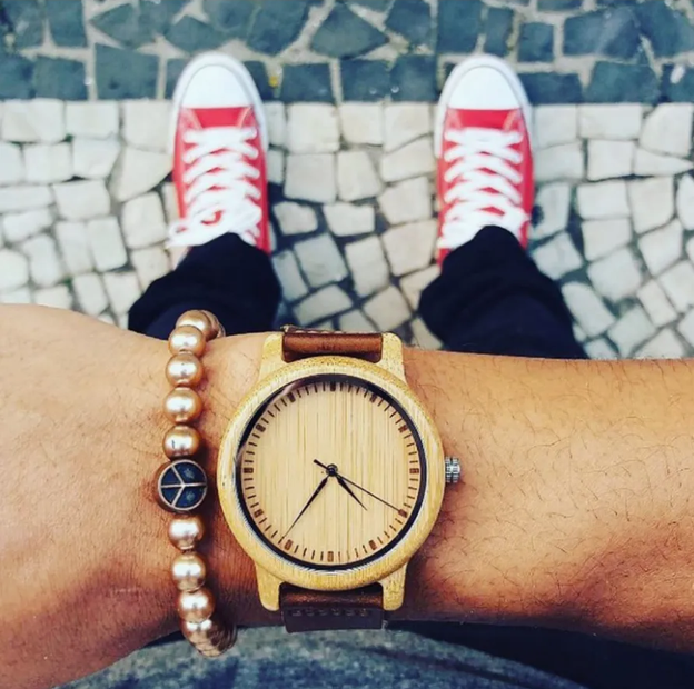 Relógio de Bambu Classic